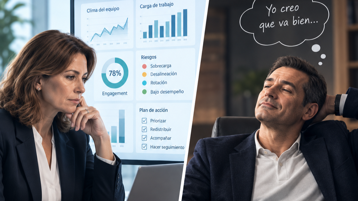 Tus lideres deciden sobre sus equipos con la PEOR INFORMACION de la empresa